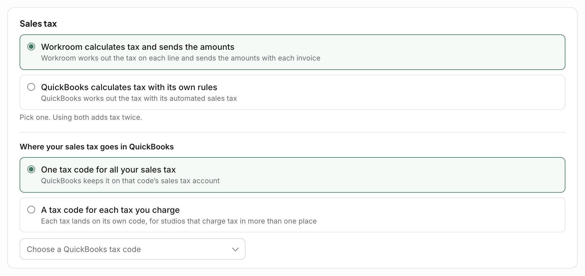 Sales tax: who calculates it, and where it goes in QuickBooks